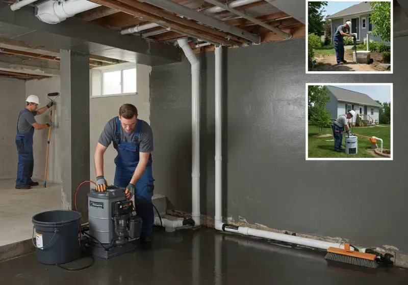 Basement Waterproofing and Flood Prevention process in Vian, OK